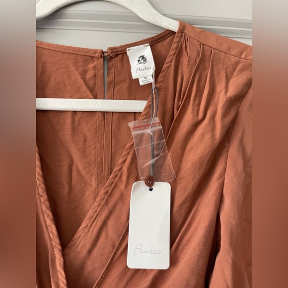 NWT Vici Hello Again Tie Pocketed Romper - Picture 5 of 9